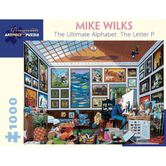 Puzzle : 1000 pièces - Mike Wilks - The Ultimate Alphabet : The Letter P