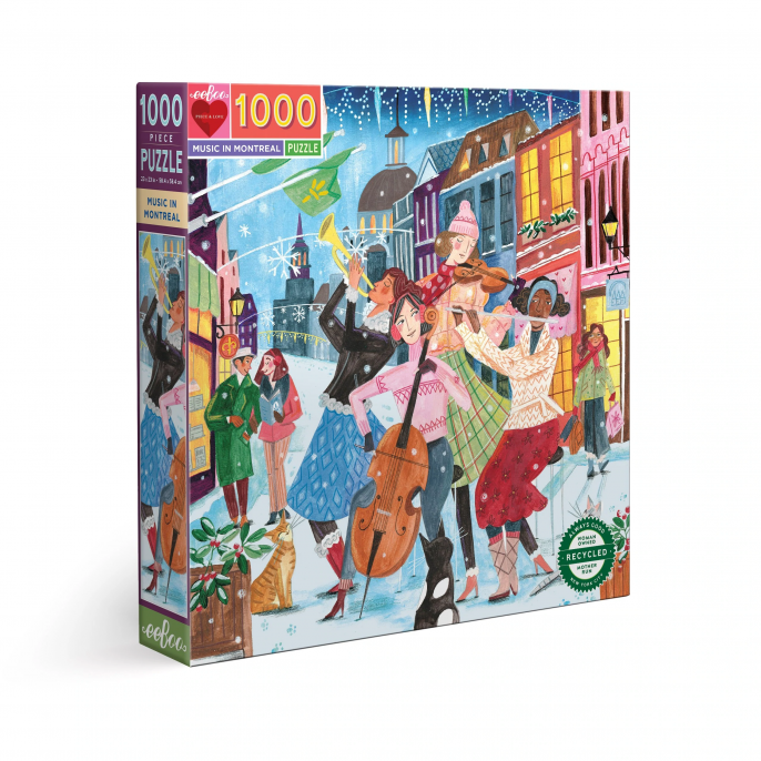 Puzzle : 1000 pièces - Music In Montreal