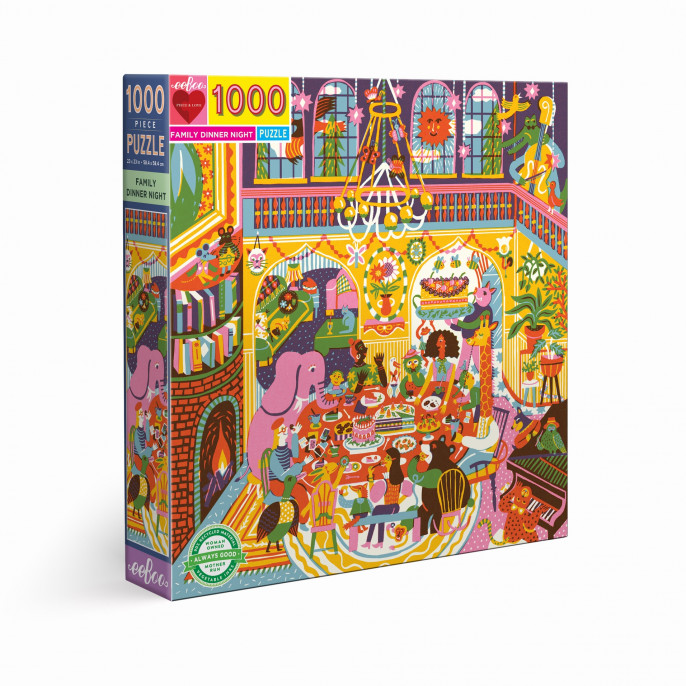 Puzzle : 1000 pièces - Family Dinner Night