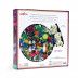 Puzzle : 500 pièces Rond - Organic Harvest