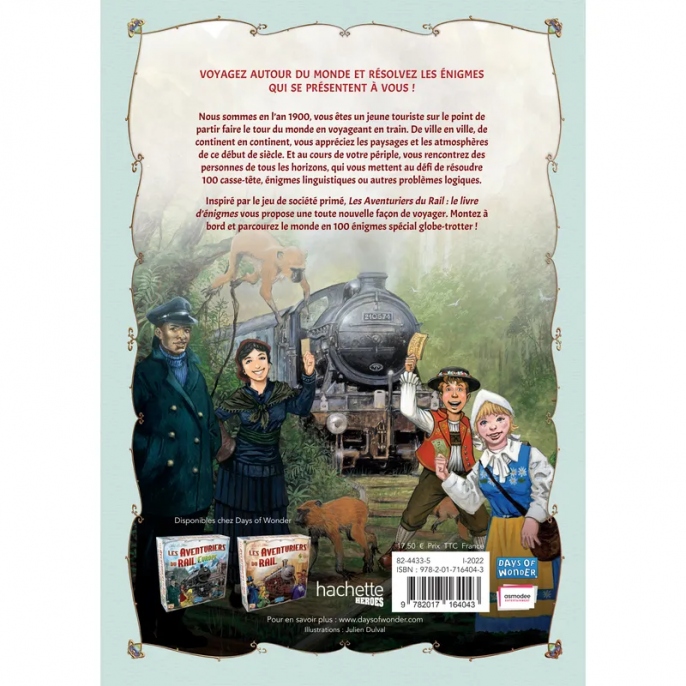 Les Aventuriers du Rail : le livre Escape Game