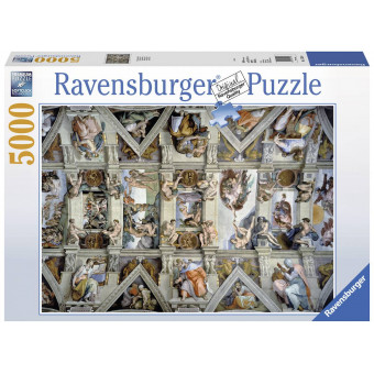 Puzzle : 5000 pièces - Chapelle Sixtine