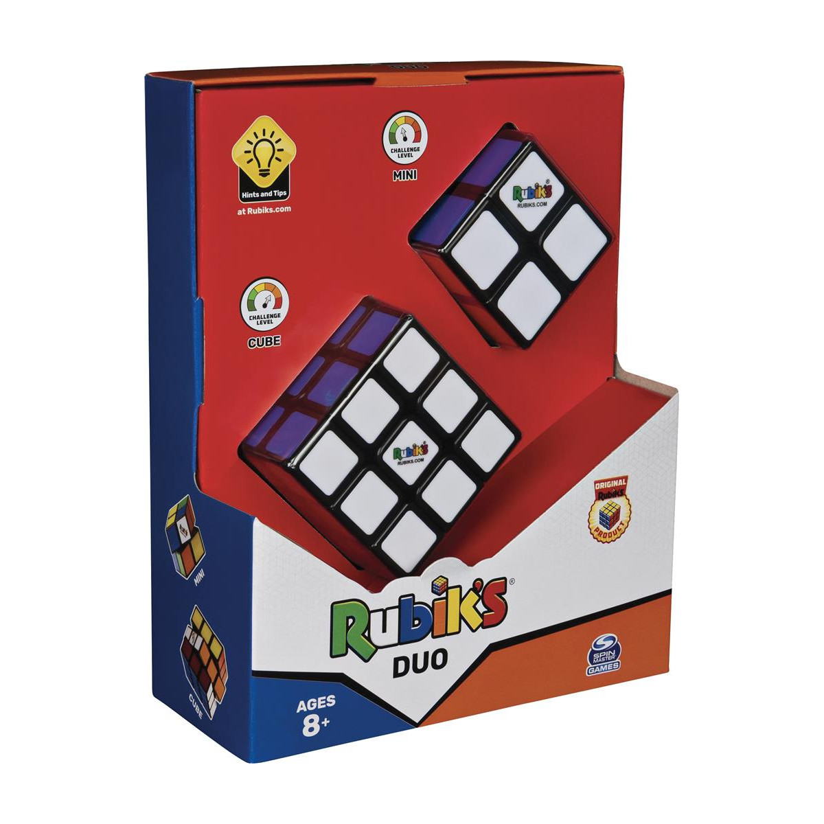Acheter Rubik's Cube Coffret Duo 3x3 + 2x2 - - Jeux de société - Le Passe  Temps