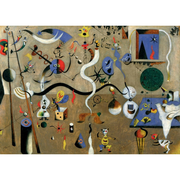 Puzzle : 1000 pièces - Joan Miró - Le Carnaval d'Arlequin