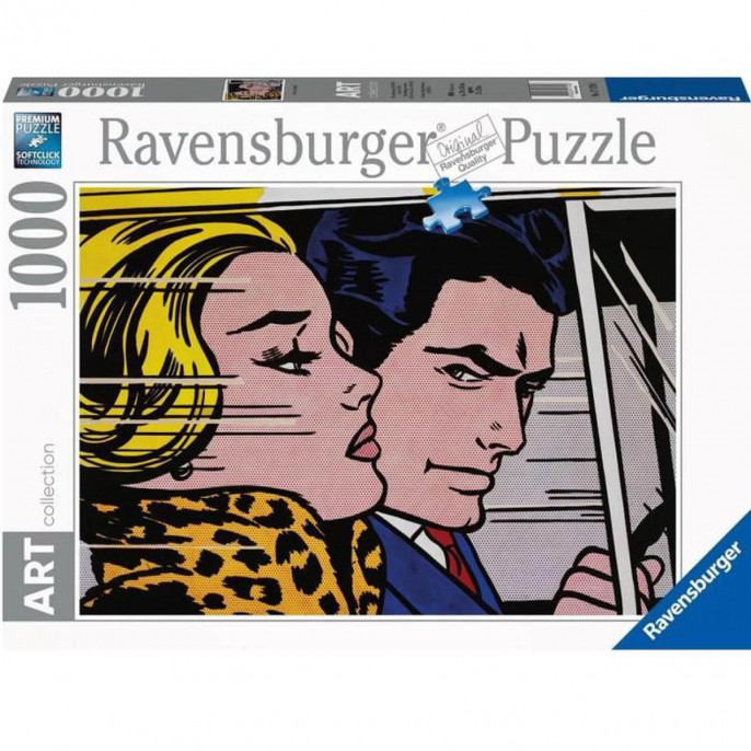 Puzzle : 1000 pièces - Roy Lichtenstein - In the Car