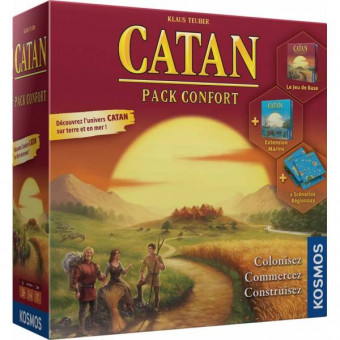 Catan : Pack Confort (Jeu de base & Marins)