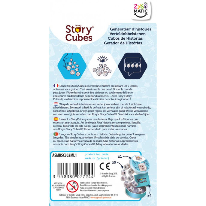 Story Cubes Actions Blister