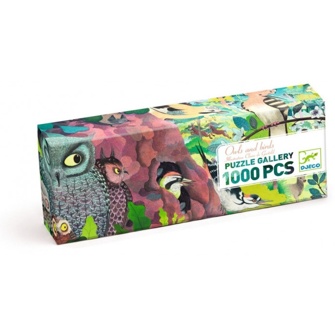 Puzzle : 1000 pièces - Owls and Birds