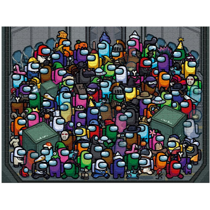 Puzzle : 1000 pièces : Among Us