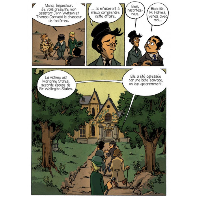 Sherlock Holmes : La BD dont vous êtes le Héros : Enquêtes Surnaturelles