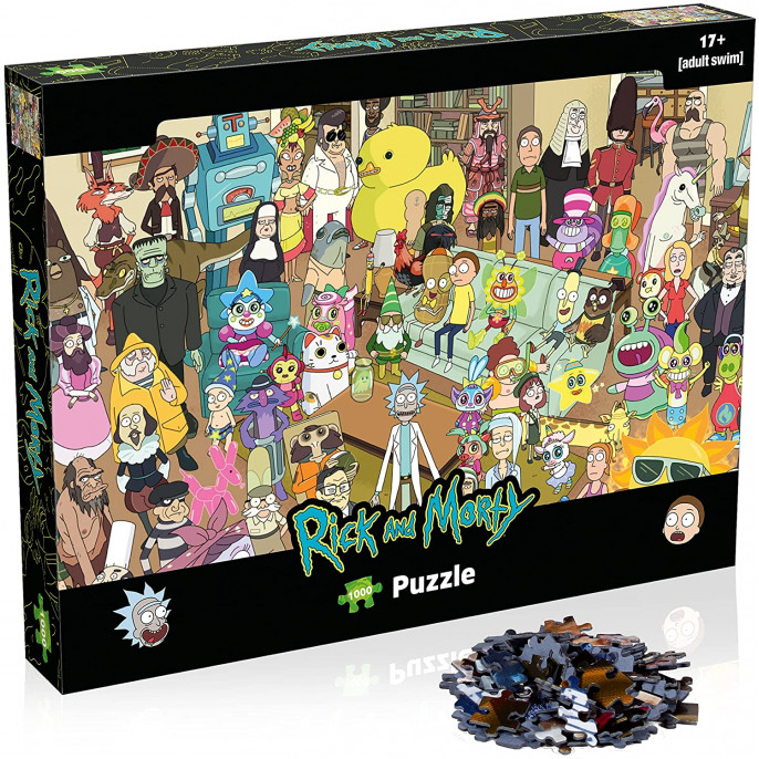 Puzzle : 1000 pièces - Rick & Morty