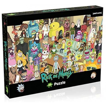 Puzzle : 1000 pièces - Rick & Morty