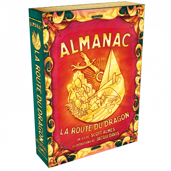 Almanac la route du dragon jeu de société matagot Kolossal