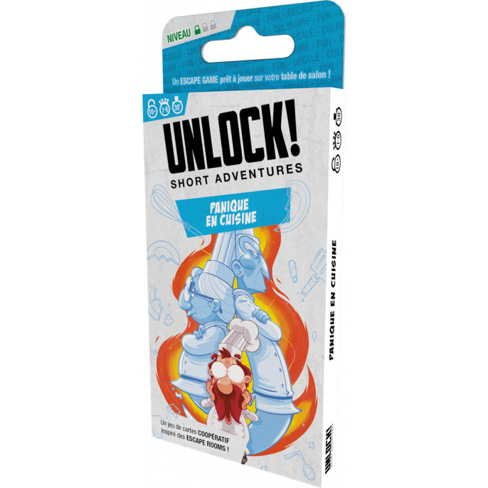 Unlock Mini Aventure 1 : Panique en Cuisine