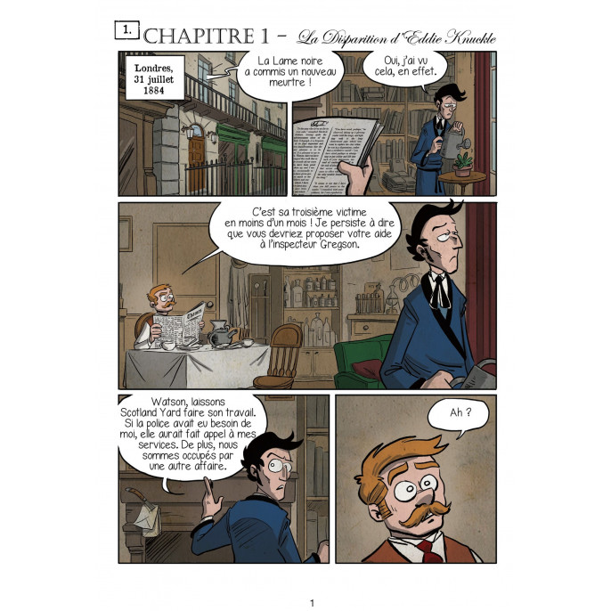 Sherlock Holmes : La BD dont vous êtes le Héros : Ténèbres sur Londres