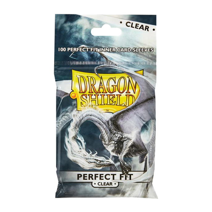 Protège cartes : 63x88mm Perfect Fit - Dragon Shield - Lot de 100