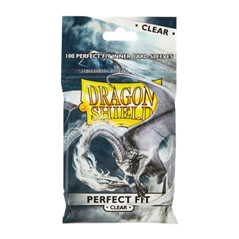 Protège cartes : 63x88mm Perfect Fit - Dragon Shield - Lot de 100