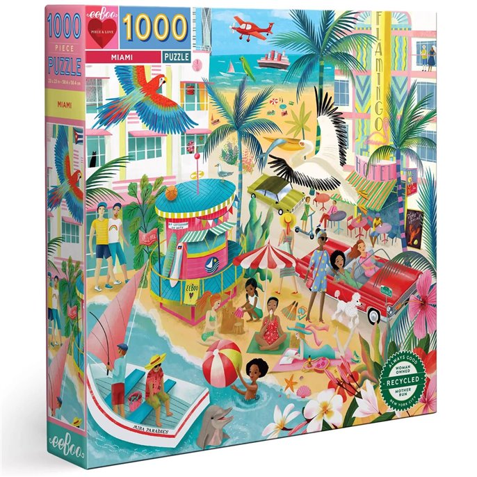 Puzzle : 1000 pièces - Miami
