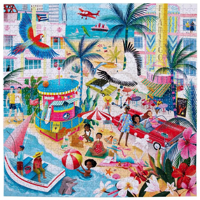 Puzzle : 1000 pièces - Miami