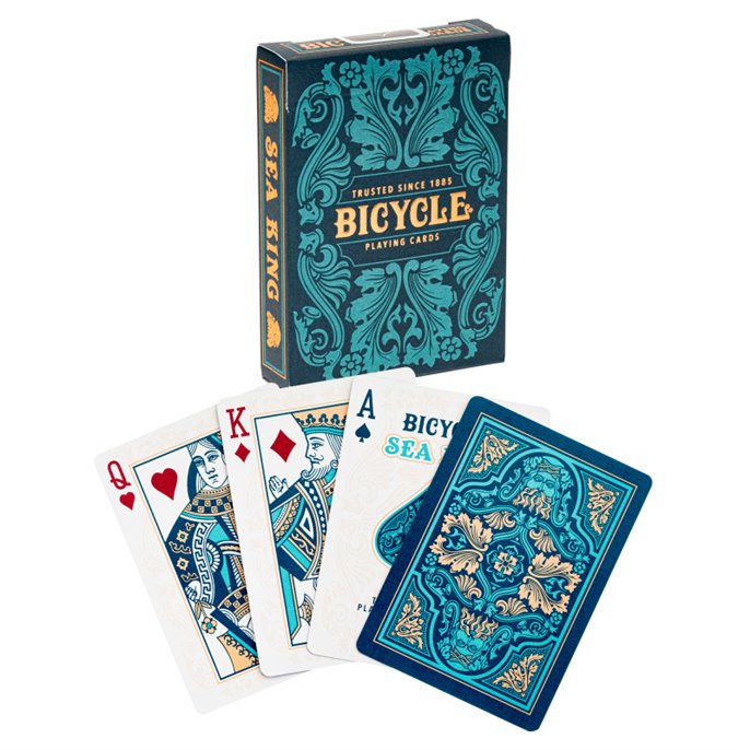 54 Cartes Bicycle Sea King