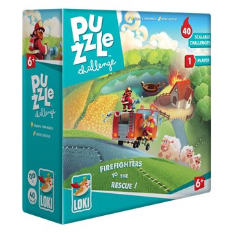 Puzzle Challenge : Pompiers à la Rescousse