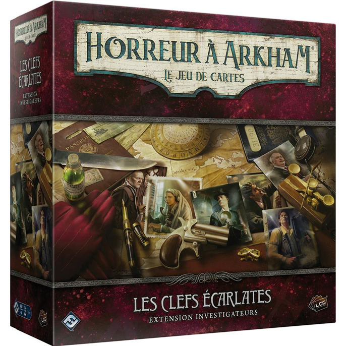 Horreur à Arkham JCE : Les Clefs Écarlates - Investigateurs