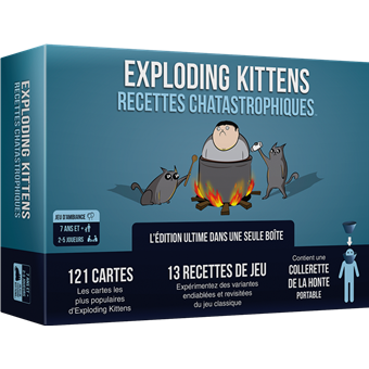 Exploding Kittens : Recettes Chatastrophiques