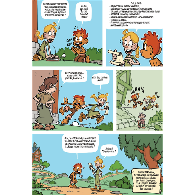 Petits Chevaliers : Le Diplôme - La BD dont tu es le Petit Héros