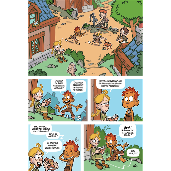 Petits Chevaliers : Le Diplôme - La BD dont tu es le Petit Héros