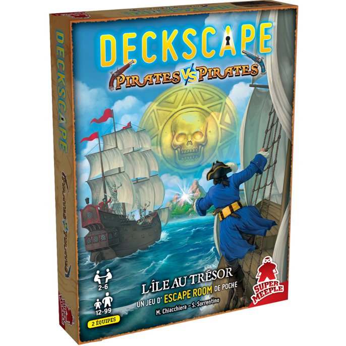 Deckscape : L'Île au Trésor - Pirates vs Pirates