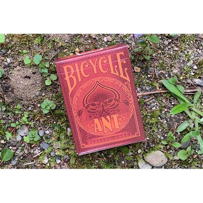 54 cartes Bicycle : Fourmi Rouge