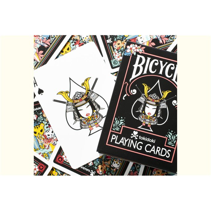 54 cartes Bicycle : Tokidoki Noir