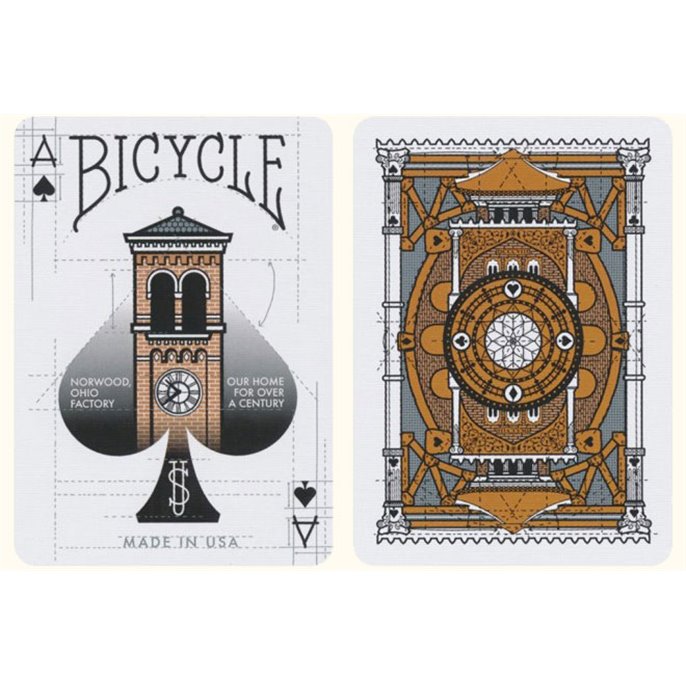 54 cartes Bicycle : Architectural Wonders