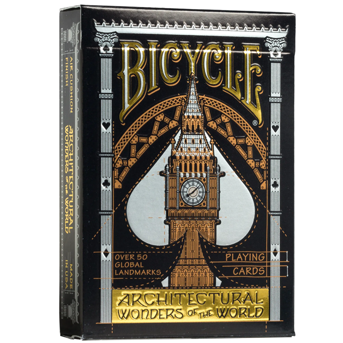 54 cartes Bicycle : Architectural Wonders