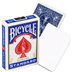 54 Cartes Bicycle : Face Blanche Dos Bleu