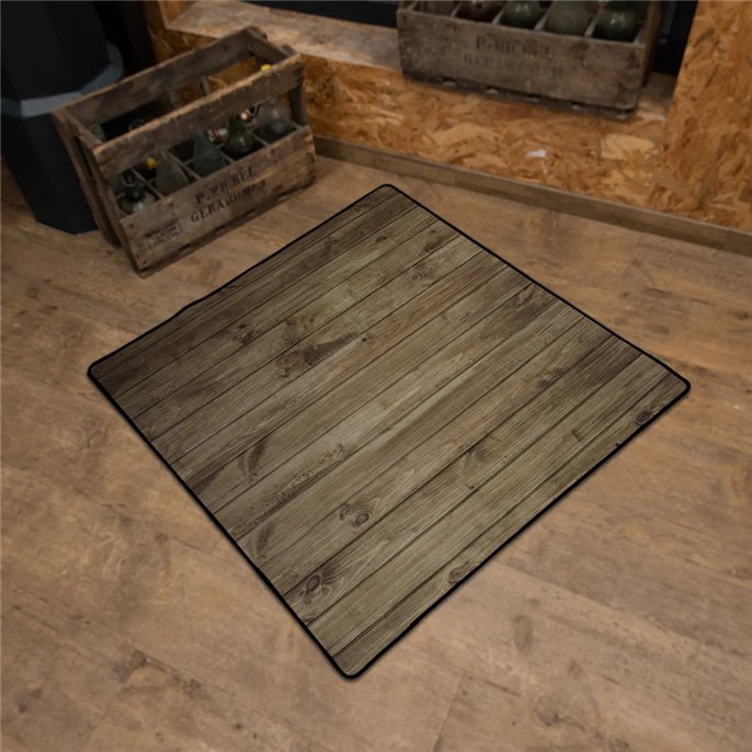 Tapis de cartes : 93x93 Wood Texture