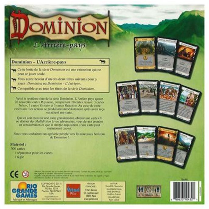 Dominion : L'Arrière-pays