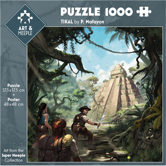 Puzzle : 1000 pièces - Tikal