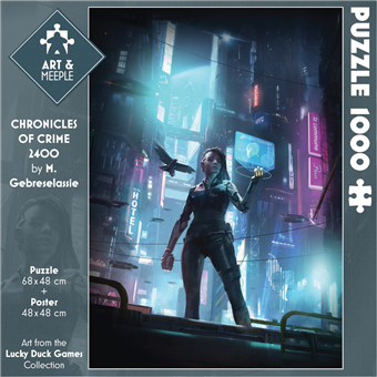 Puzzle : 1000 pièces - Chronicles of Crime 2400