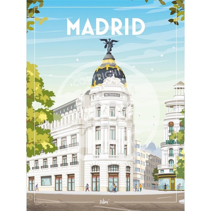 Puzzle 1000 pièces : Madrid
