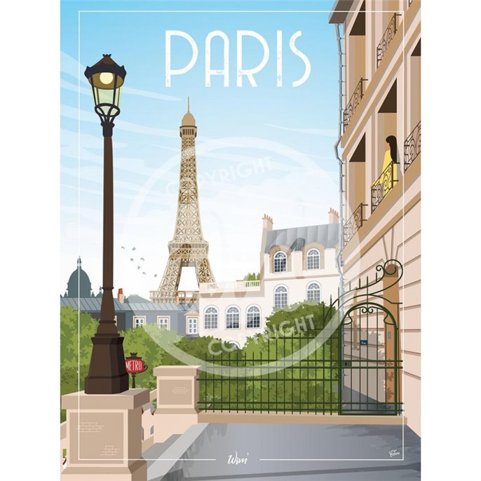 Puzzle 1000 pièces : Paris Ma Belle