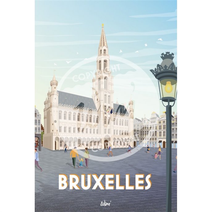 Puzzle 1000 pièces : Bruxelles