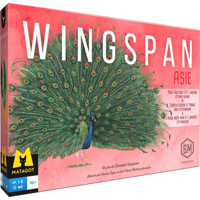 Wingspan : Asie