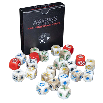 Assassin's Creed : Brotherhood of Venice - Set de dés Deluxe
