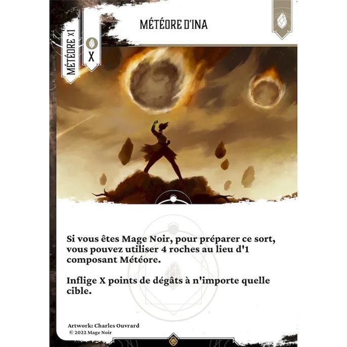 Mage Noir : Minéral