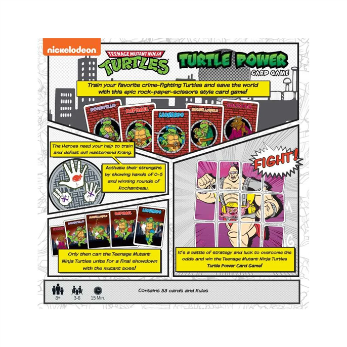 Teenage Mutant Ninja Turtles : Turtle Power Card Game