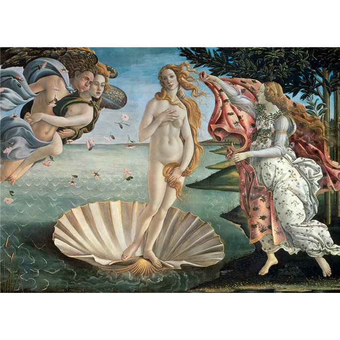 Puzzle : 1000 pièces - Sandro Botticelli - La Naissance de Vénus