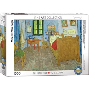 Puzzle : 1000 pièces - Vincent Van Gogh - La Chambre à Coucher