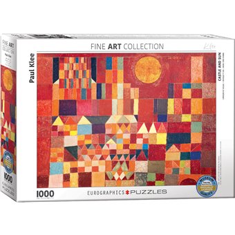 Puzzle : 1000 pièces - Paul Klee - Château et Soleil