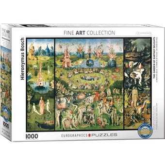 Puzzle : 1000 pièces - Hieronymus Bosch - Le Jardin des Délices